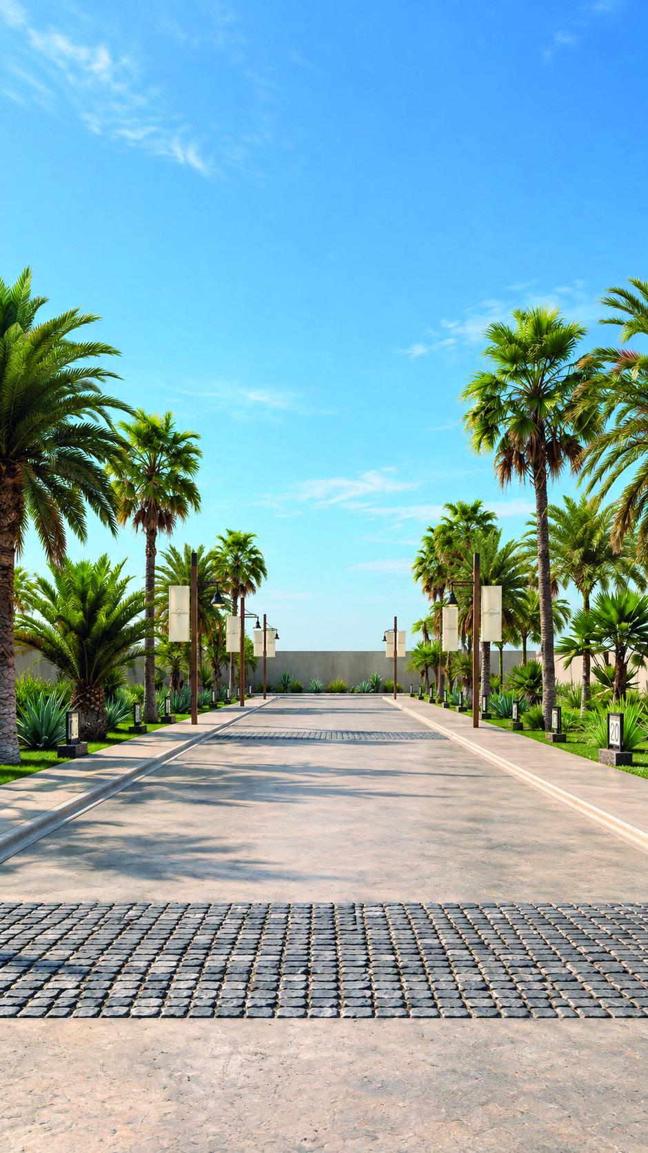 Acceso Loma del Jazmín